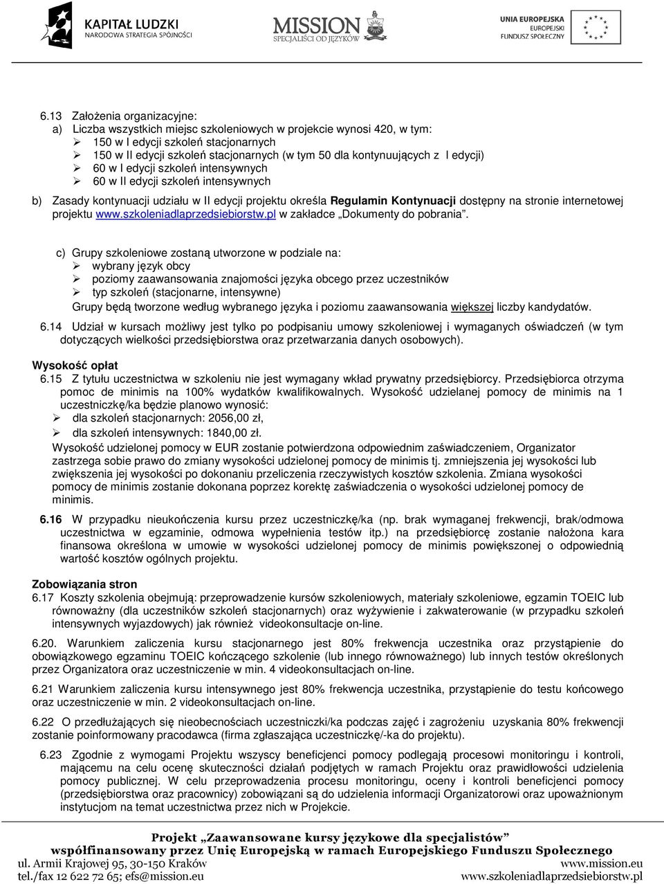 internetowej projektu w zakładce Dokumenty do pobrania.