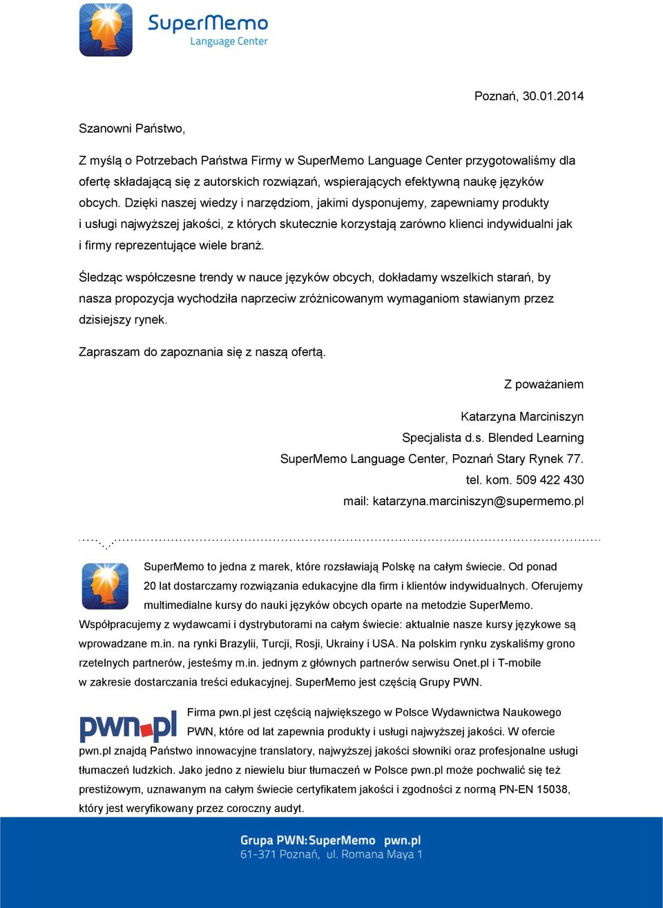 Dzięki naszej wiedzy i narzędziom, jakimi dysponujemy, zapewniamy produkty i usługi najwyższej jakości, z których skutecznie korzystają zarówno klienci indywidualni jak i firmy reprezentujące wiele