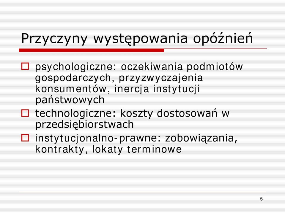 insttucji państwowch technologiczne: koszt dostosowań w