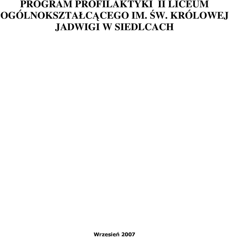 OGÓLNOKSZTAŁCĄCEGO IM.