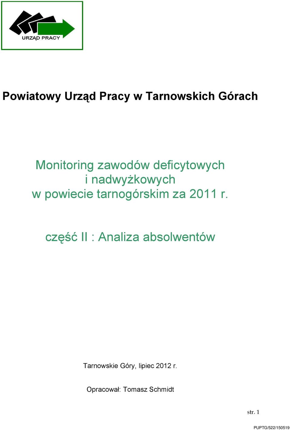 tarnogórskim za 2011 r.