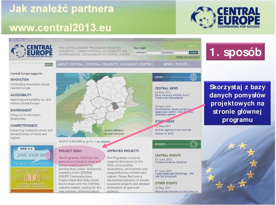 sposób Skorzystaj z bazy