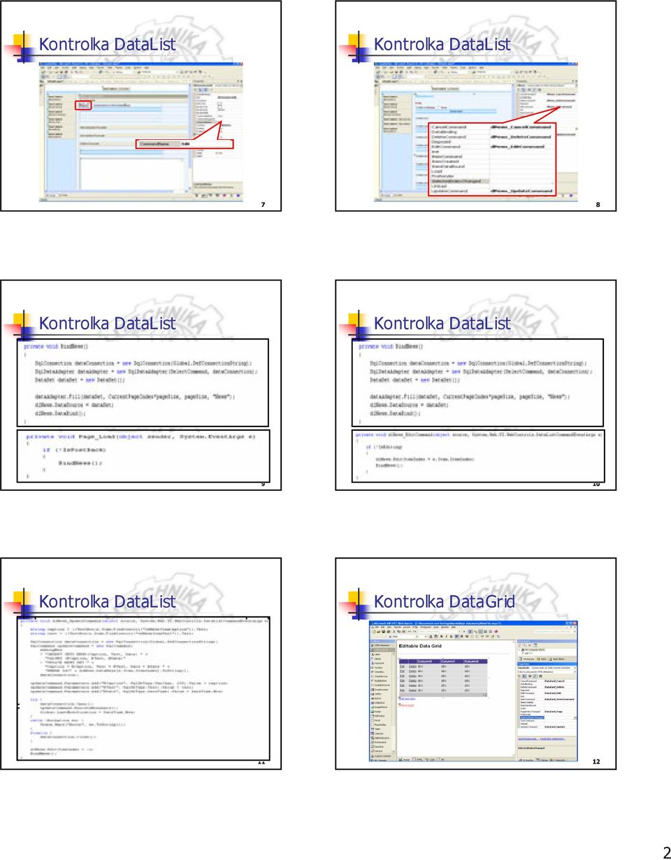 DataGrid 11 12 2