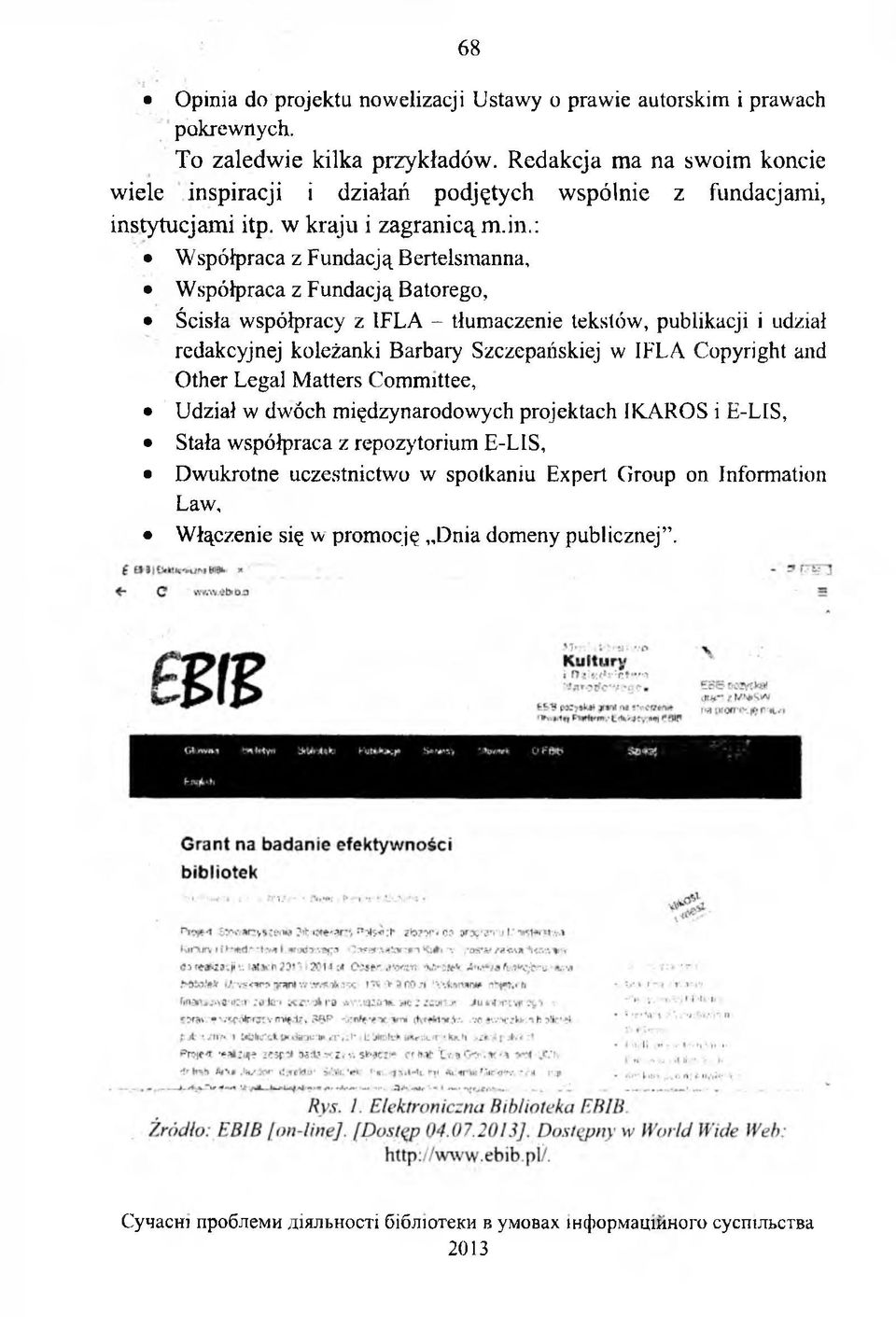 piracji i działań podjętych wspólnie z fundacjami, ins