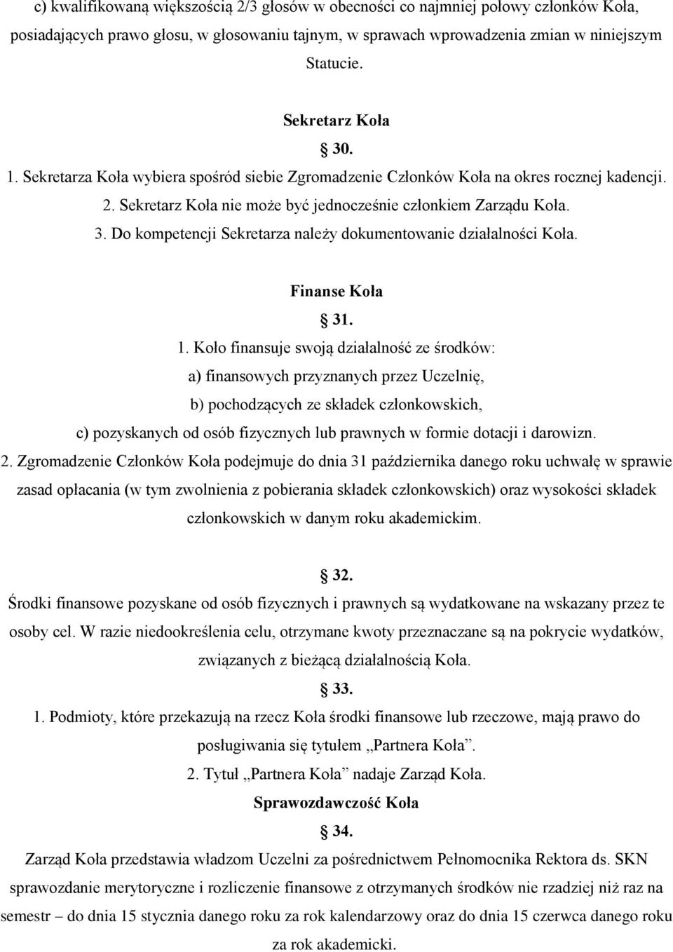 Finanse Koła 31. 1.
