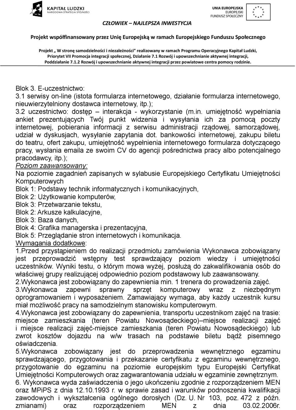 erakcja - wykorzystanie (m.in.