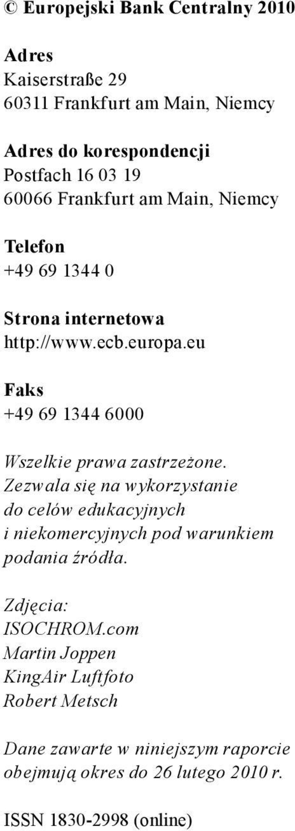 eu Faks +49 69 1344 6000 Wszelkie prawa zastrzeżone.