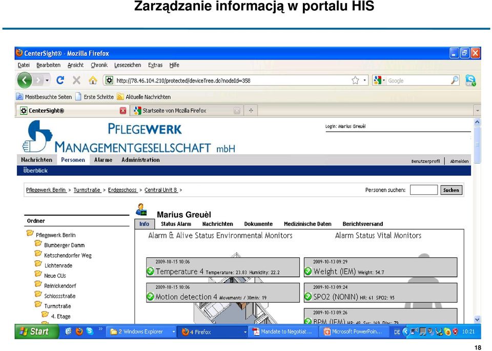 portalu HIS