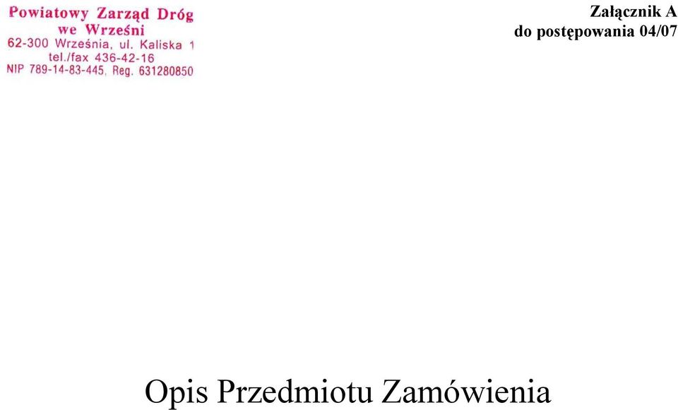 Zamówienia