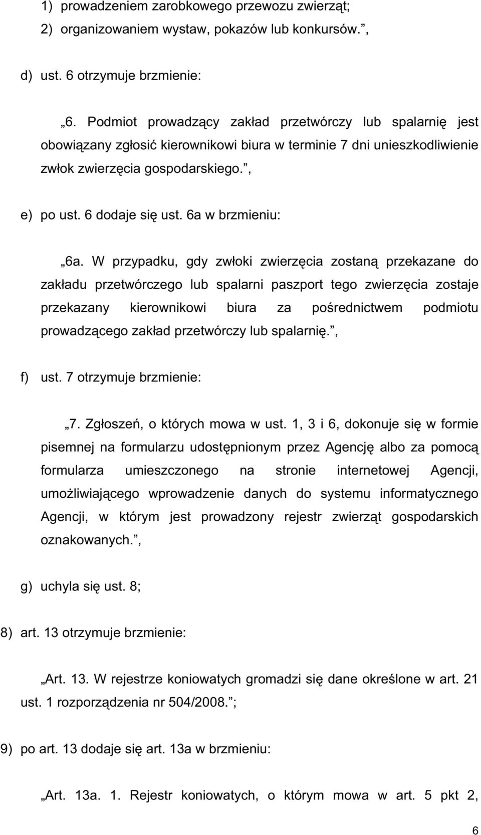 6a w brzmieniu: 6a.