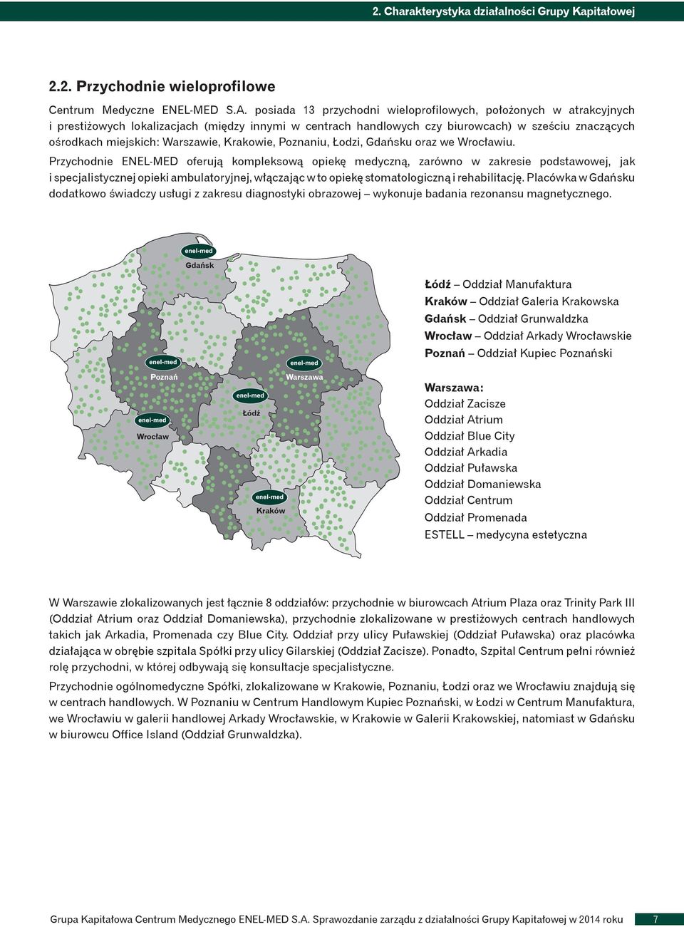 Warszawie, Krakowie, Poznaniu, Łodzi, Gdańsku oraz we Wrocławiu.