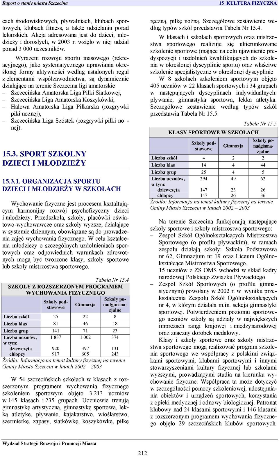 Wyrazem rozwoju sportu masowego (rekreacyjnego), jako systematycznego uprawiania określonej formy aktywności według ustalonych reguł z elementami współzawodnictwa, są dynamicznie działające na