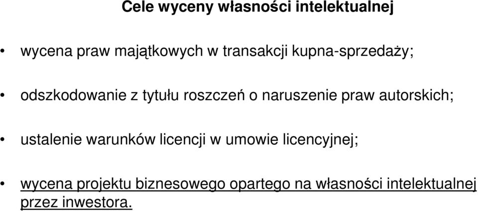 naruszenie praw autorskich; ustalenie warunków licencji w umowie