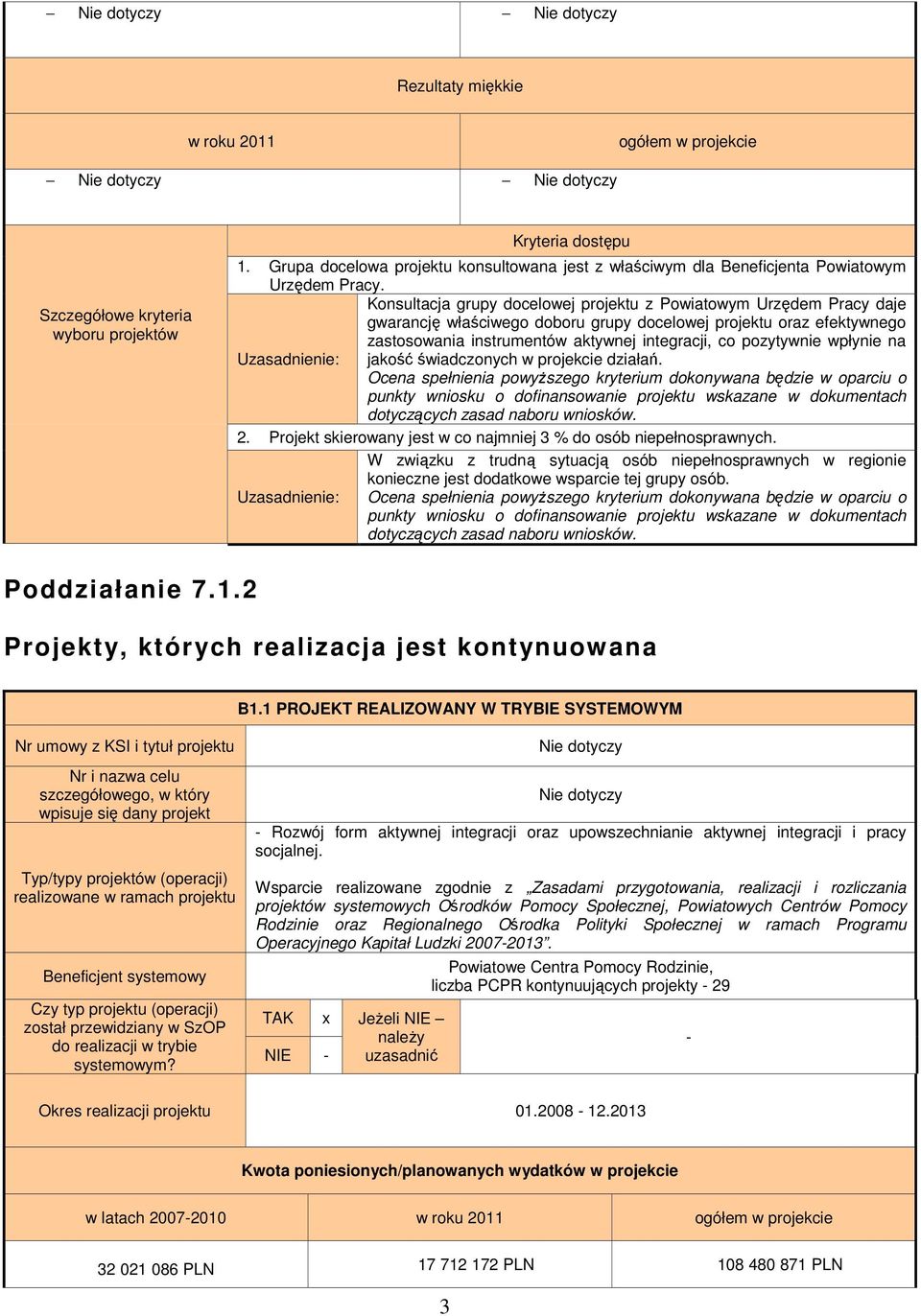 Konsultacja grupy docelowej projektu z Powiatowym Urzędem Pracy daje gwarancję właściwego doboru grupy docelowej projektu oraz efektywnego zastosowania instrumentów aktywnej integracji, co pozytywnie