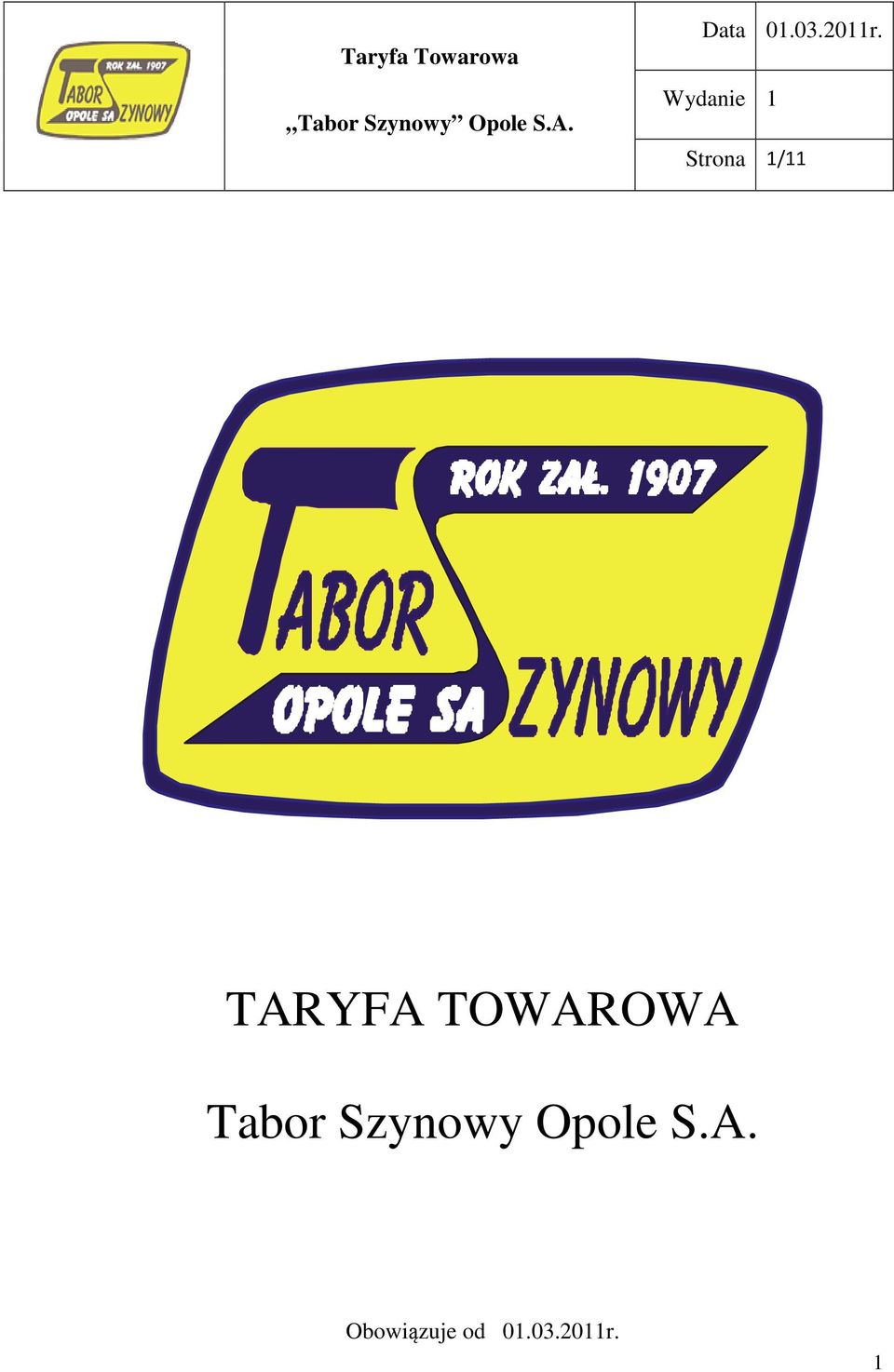 Szynowy Opole S.A.