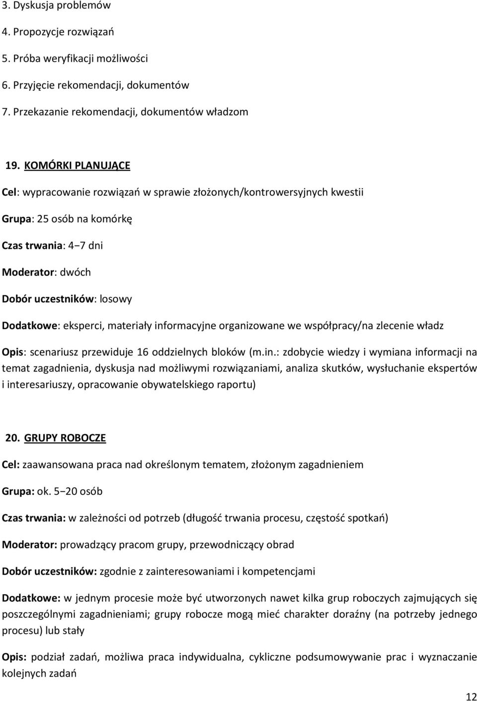 eksperci, materiały inf