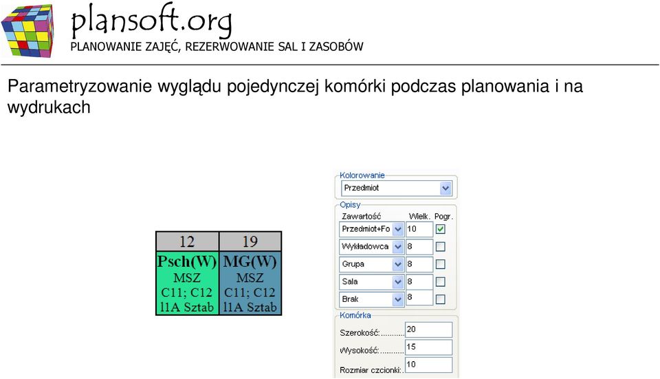komórki podczas
