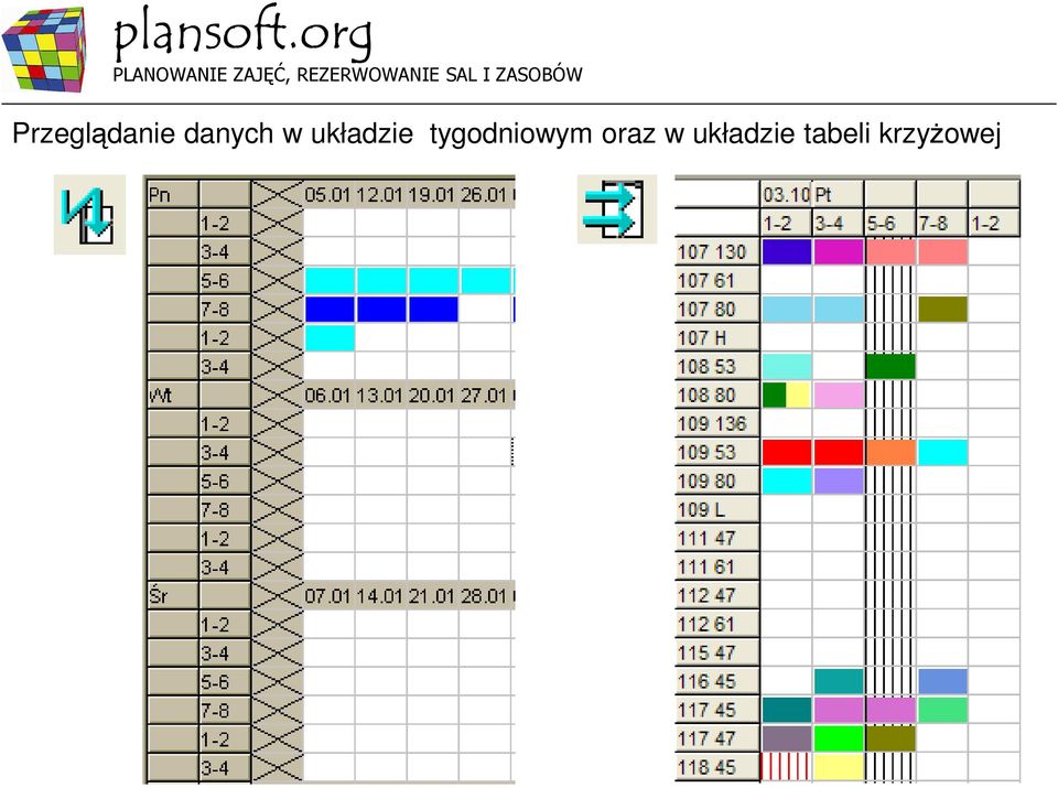 tygodniowym oraz w
