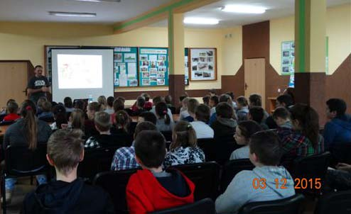3 grudnia 2015 roku odbyło się spotkanie z dr Tomaszem Samojlikiem pracownikiem naukowym w
