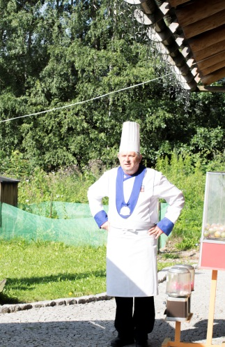 pierwsi goście.