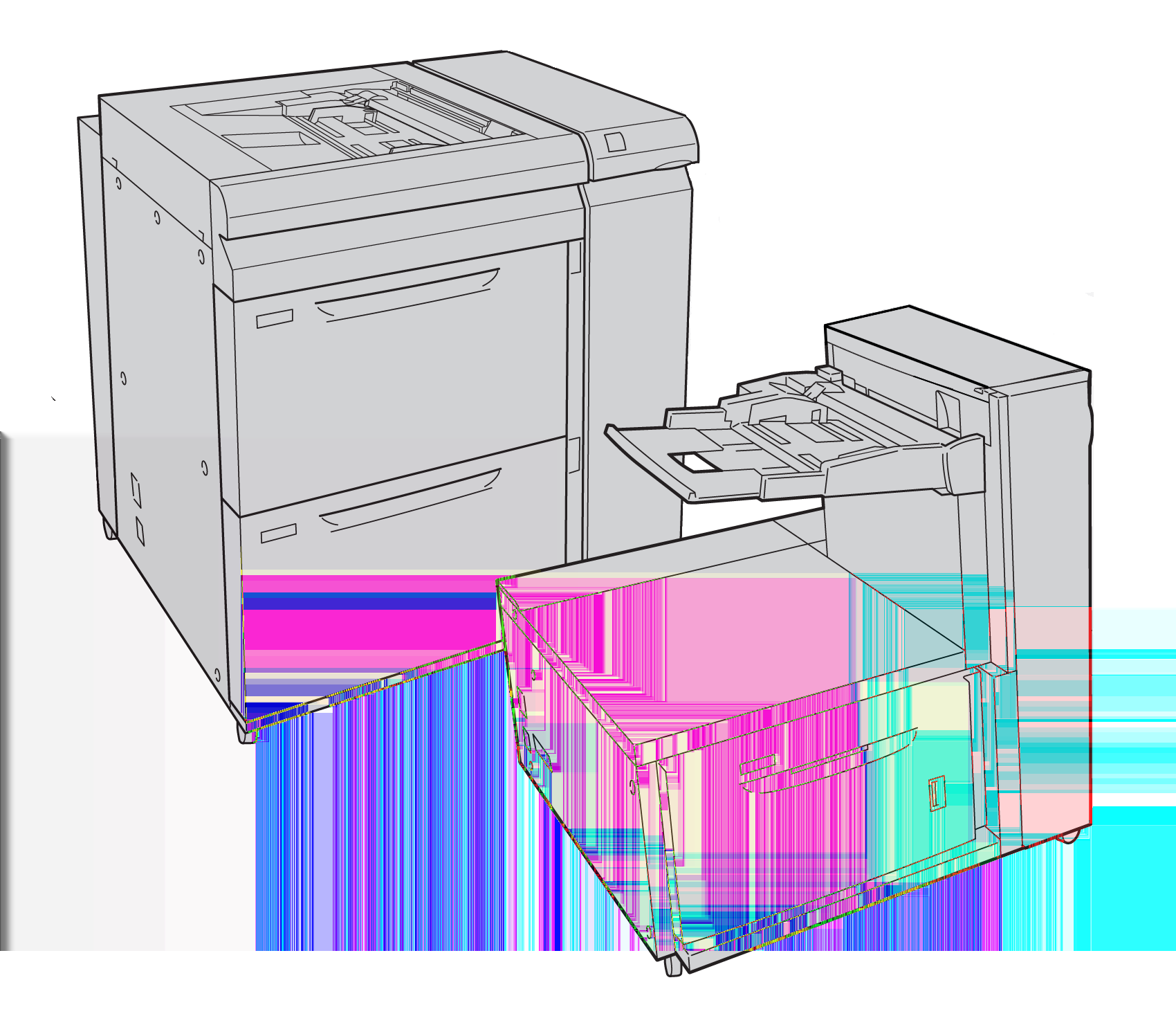Funkcje GBC AdvancedPunch Zabezpieczenia Zestaw zabezpieczeń danych System Xerox Secure Access Unified ID Zliczanie sieciowe oparte o prace Uwierzytelnianie Common Access Card (CAC) Inne PostScript