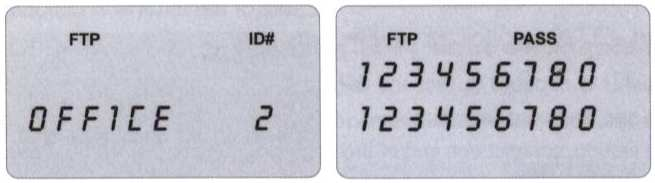 7.3 Testowanie przyłączy UTP/FTP - poprawne połączenie, Po wykryciu poprawnej mapy połączeń wyświetlony zostaje numer identyfikatora połączenia, a następnie ekran