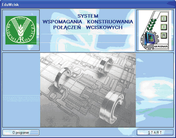 System wspomagająco-edukacyjny... Alternatywną proponowaną procedurą jest wyznaczenie parametrów pasowania dla zadanych wartości obciążeń połączenia.