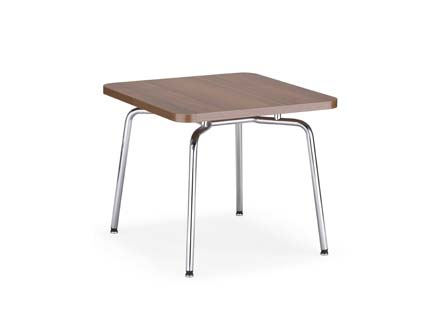 Zdjęcie poglądowe 6. STÓŁ ŚREDNI 120x 80 szt. 5 Stół musi posiadać stelaż metalowy, chromowany błyszczący.