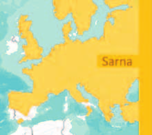 Samica sarny nazywana kozą Sarna Należąca do rodziny jeleniowatych sarna Capreolus capreolus w całym kraju jest gatunkiem pospolitym. Najliczniej występuje w jego zachodniej części.