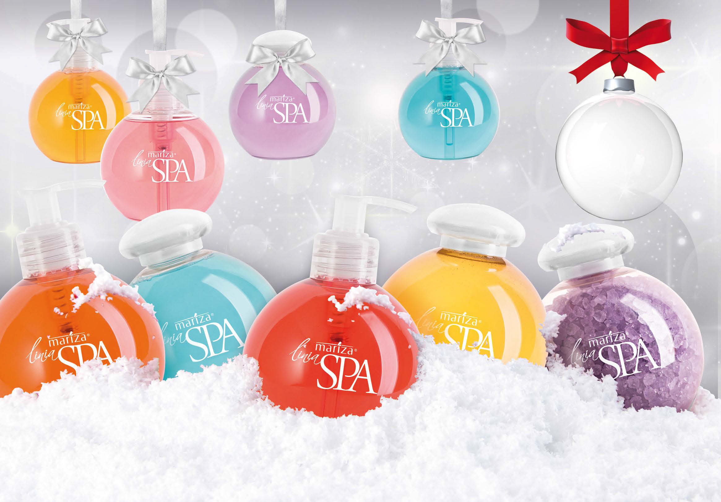 LINIA SPA 8 produkty do kąpieli 7 Podaruj bombke pod choinke!