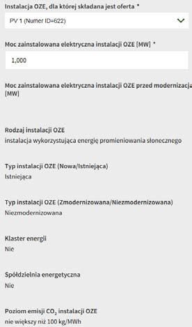 WYSYŁANIE I MODYFIKOWANIE OFERTY W AUKCJI Po kliknięciu przycisku wyślij ofertę pojawia się formularz oferty. W prawym górnym rogu wyświetla się czas do końca sesji aukcji.