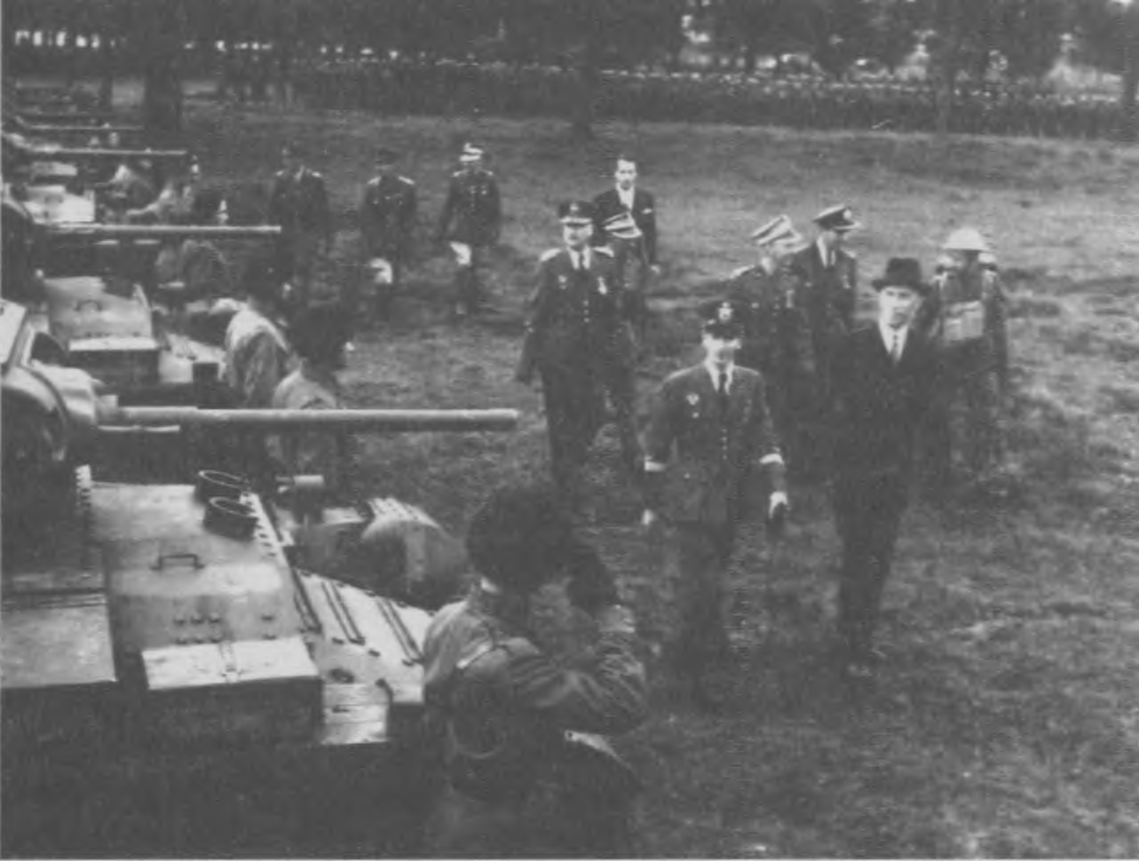 Udział militarny Polski w II wojnie światowej 15 Prezydent Raczkiewicz wizytuje 10 psk 1