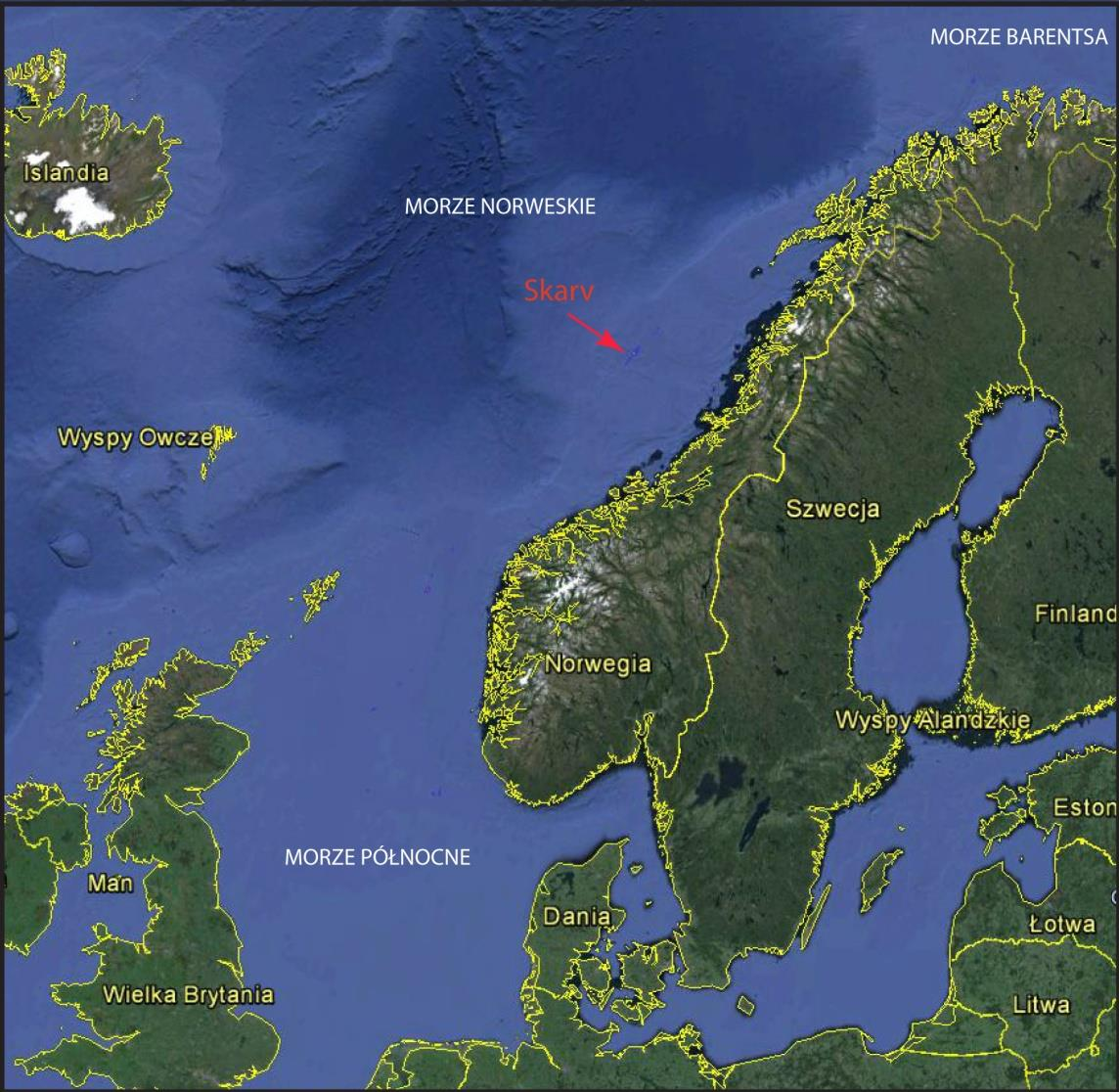 Poszukiwanie i Wydobycie (3) Działalność zagraniczna Norwegia Projekt Skarv (Morze Norweskie) Data zakupu 2007 Udziały PGNiG 11,92% BP Norge AS (operator) 23,84% E.