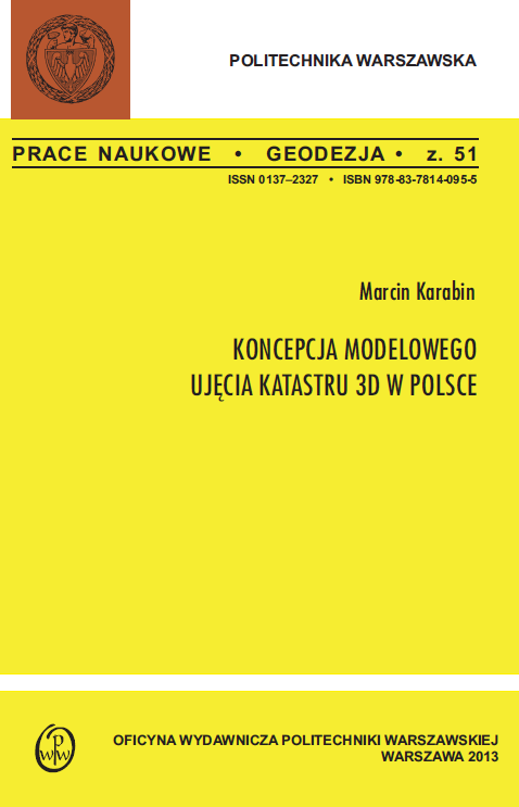 Rejestracja obiektów 3D w katastrze na świecie stan aktualny i kierunki rozwoju dotychczasowych rozwiązań katastralnych W pracy zestawiono cechy katastrów w wybranych krajach, w których rozważa się