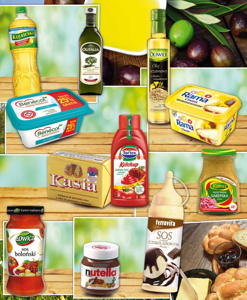1 75 z VAT 1.84 KASIA 250 G klasyczna, ekstra maślany smak sprzedaż po lub po 20 szt. 14796866, 41081670 OLEJ KUJAWSKI 1 L sprzedaż po lub po 15 szt. 24111528, 49315567 4 89 z VAT 5.