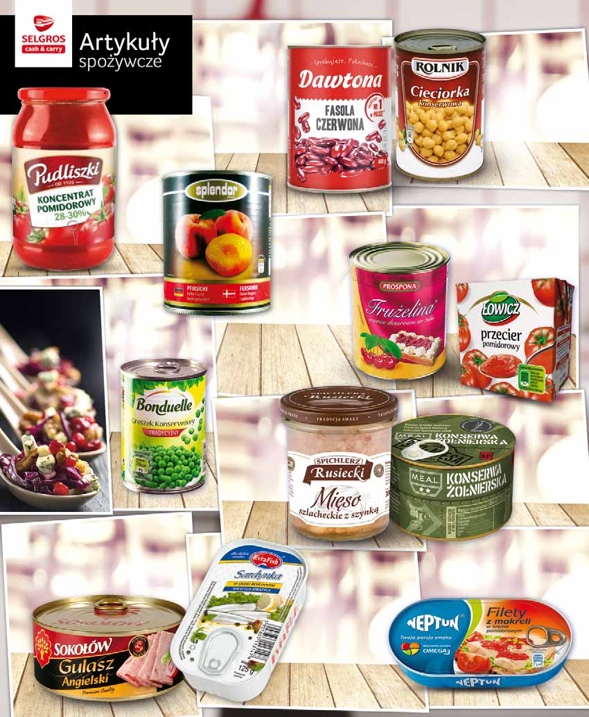 7 79 z VAT 8.41 KONCENTRAT POMIDOROWY 950 G sprzedaż po 68211937 FASOLA CZERWONA 400 G sprzedaż po 40722423 1 65 1 z VAT 1.78 45 z VAT 1.