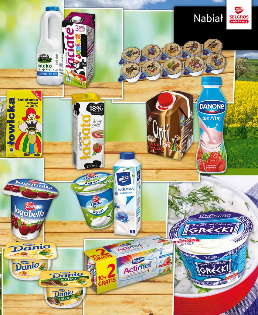 MLEKO WIEJSKIE 2% 1 L mleko 3,2% 1 l w cenie: 2.15, z VAT 2.26 sprzedaż po lub po 6 szt. 33344490 2 05 2 z VAT 2.15 MLEKO JUNIOR 3,8% 1 L sprzedaż po lub po 12 szt. 37065240 19 z VAT 2.