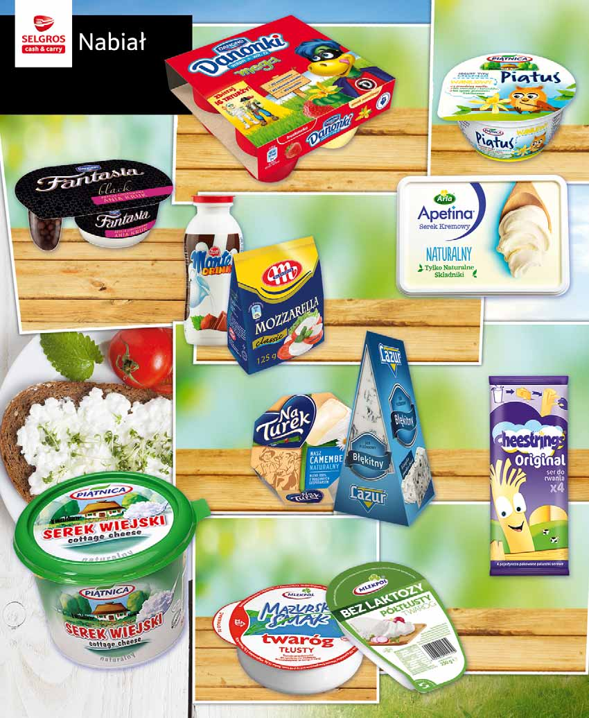 JOGURT PIĄTUŚ 125 G sprzedaż po 99720765 1 19 z VAT 1.25 JOGURT FANTASIA 74-122 G sprzedaż po lub po 12 szt. 25820093 1 19 z VAT 1.25 4 15 z VAT 4.36 DANONKI MEGA 4 x 90 G sprzedaż po lub po 6 opak.