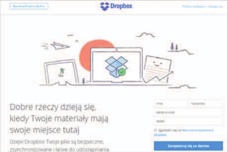 Czym jest chmura obliczeniowa i jaki jest jej potencjał? 7 Przykłady dostawców usług w chmurze Rysunek 3. Witryna GG Dysk, dostępna pod adresem http://www.gg.