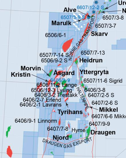 Działalność zagraniczna Norwegia Liczba licencji 15 Koszt zakupionych licencji CAPEX Skarv (wyłącznie PGNiG) Wydobywalne zasoby licencji (2P) dla PGNiG Produkcja Skarv w 2014 Prognoza produkcji w