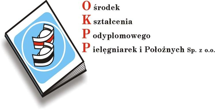 Ośrodek Kształcenia Podyplomowego Pielęgniarek i Położnych Sp. z o.o. 35-083 Rzeszów, ul. Rymanowska 3 adres do korespondencji Placówka Szkoleniowa, 38-400 Krosno, ul. Bieszczadzka 5 tel.