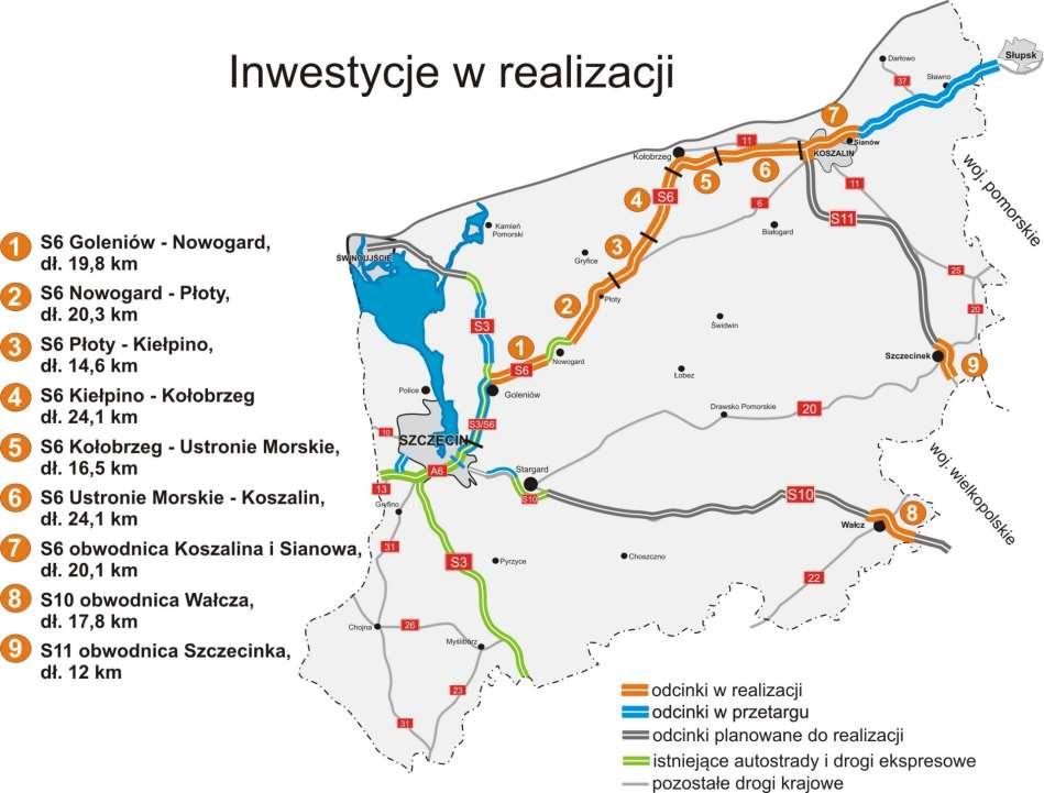 Razem: 169,3 km Wartość