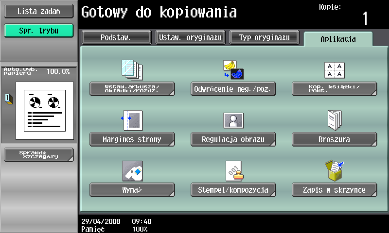 3 Najważniejsze informacje dotyczące kopiowania 3.