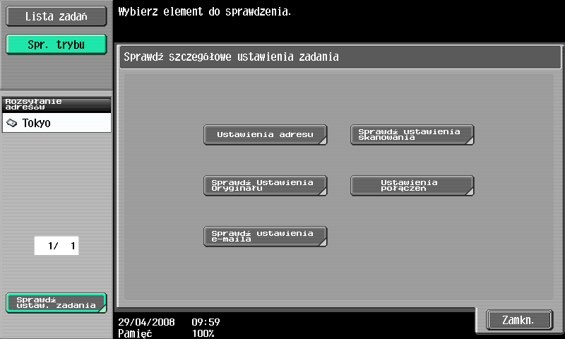 2 Podstawowe operacje 3 Ułożyć oryginał, który ma zostać skopiowany.