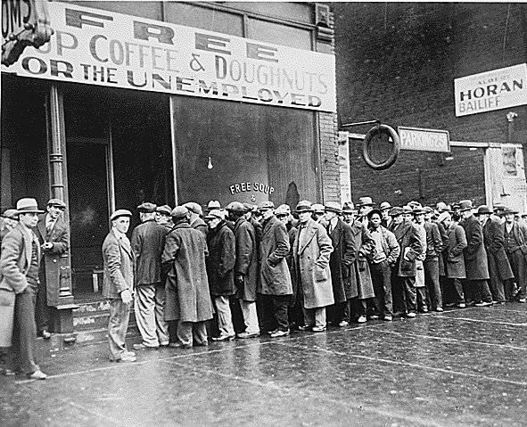 Przyczyny Wielkiej Depresji 1929-1933 w USA Zmniejszenie popytu zagregowanego Zmniejszenie podaży pieniądza Krach na