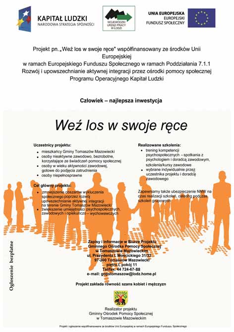 INFORMACJE INFORMACJA DLA RODZICÓW PRZEDSZKOLAKÓW Z TERENU GMINY TOMASZÓW MAZOWIECKI Od 1 września 2015 zostanie wydłużony z pięciu do siedmiu godzin bezpłatny pobyt dzieci w przedszkolach