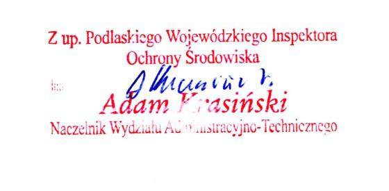 Wojewódzki Inspektorat Ochrony Środowiska w Białymstoku 15-264 Białystok, ul. Ciołkowskiego 2/3 tel. 85 742 53 78 fax 85 742 21 04 e-mail: kancelaria@wios.bialystok.pl www.wios.bialystok.pl Nr postępowania: WA.