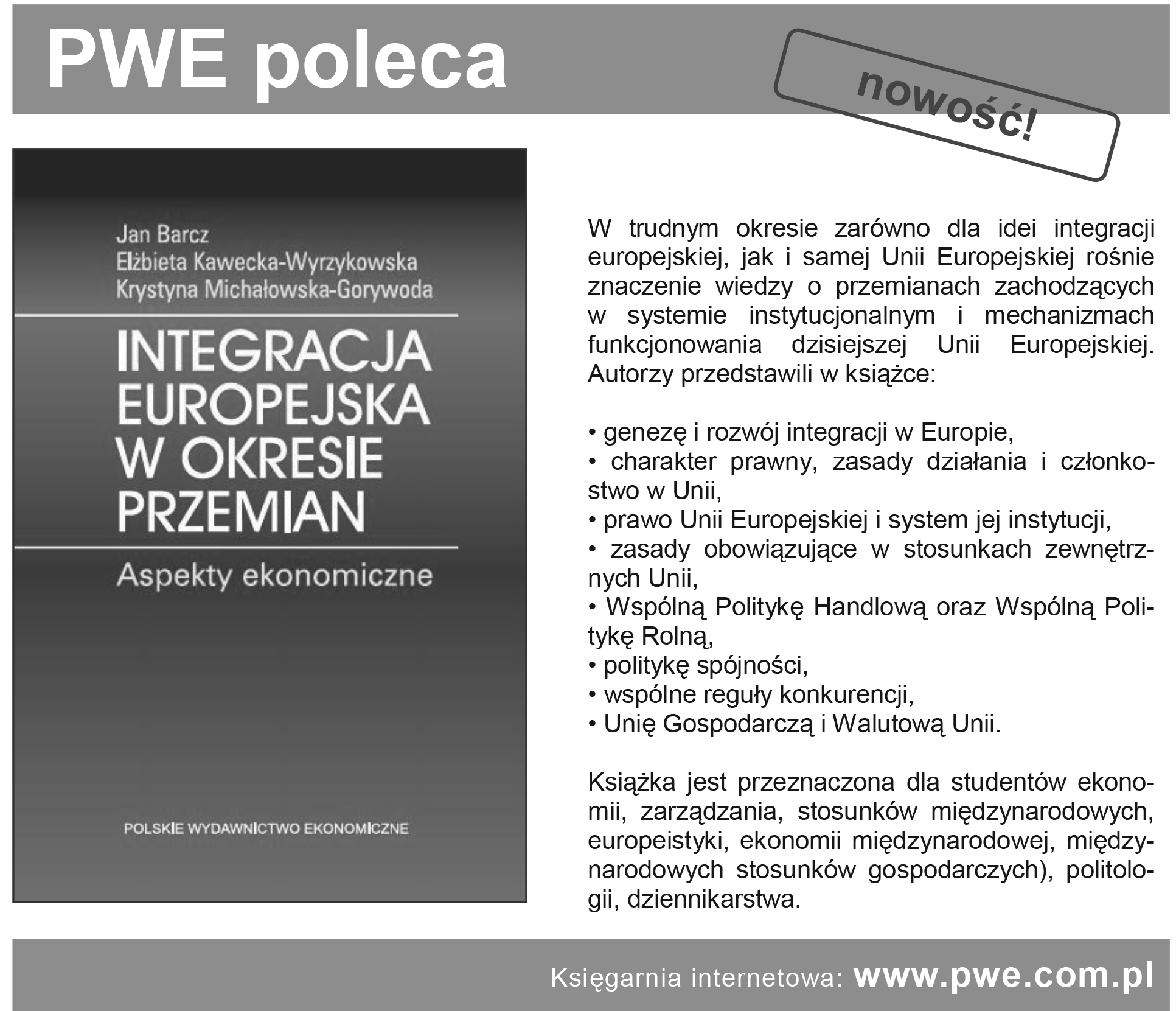 Flejterski, S. (1984). Istota i mierzenie konkurencyjności międzynarodowej. Gospodarka Planowa, (9). Gołębiowski, T. (2001). Zarządzanie strategiczne. Planowanie i kontrola. Warszawa: Difin.