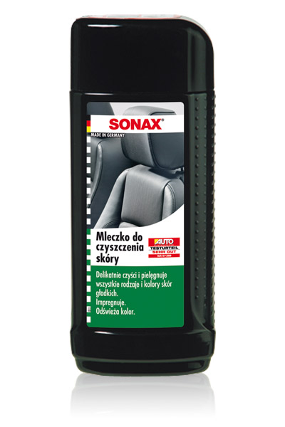 SONAX Mleczko do czyszczenia skóry Symbol KTM: SC-S291141 Symbol EAN: 4064700291140 Waga: 0.3kg Pojemność: 0.