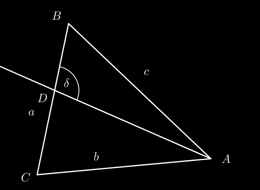 = 7 7 = Poniewż α jest kątem trójkąt, to α (0, π), ztem > 0, wię musi być = Korzystją terz z twierdzeni sinusów, oblizmy, że = R, skąd R = = 7 = 6 7 Promień okręgu opisnego n trójkąie ABC m długość 6